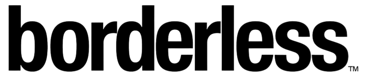 Borderless logo